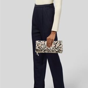 Clare V. Animal Print Clutch